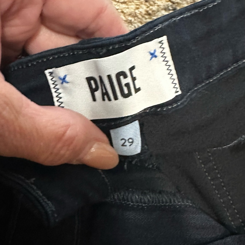 PAIGE Dark Indigo Jeans
